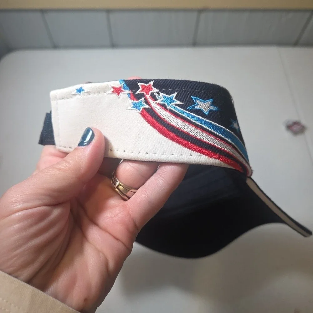 Daytona 500 56th Annual 2014 The Great American Race NASCAR Visor Shooting Stars